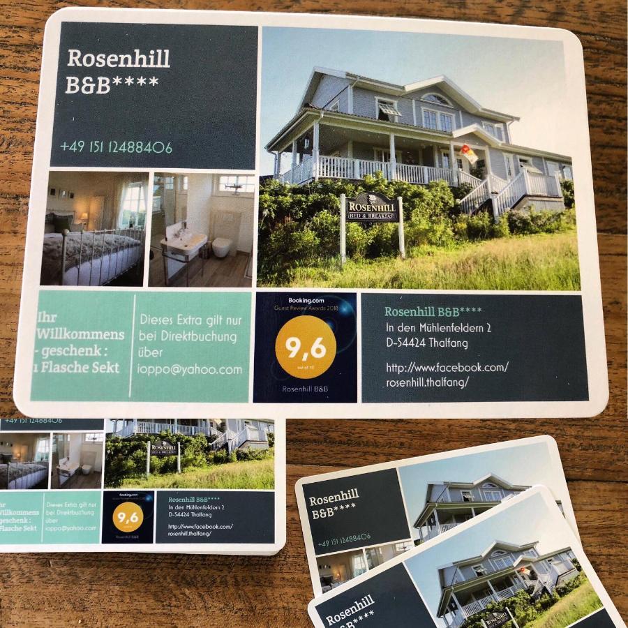 Rosenhill B&B Thalfang Exteriör bild